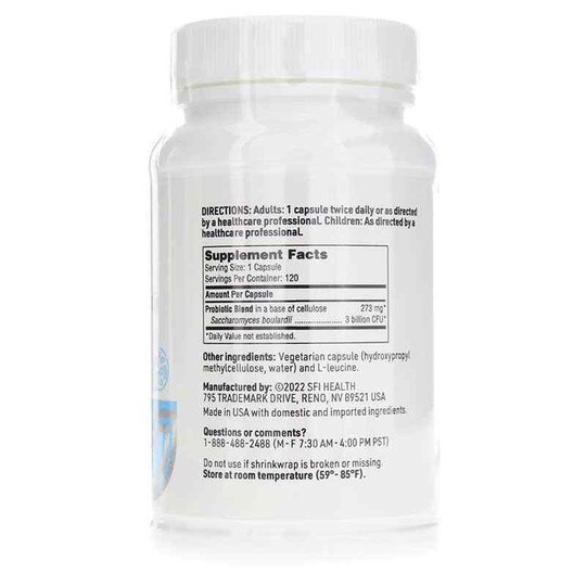 Ther-Biotic Saccharomyces boulardii 3 Billion CFU, KL
